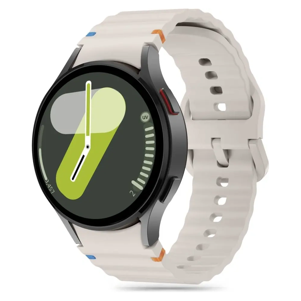 Pasek Tech-Protect Silicone Sport Samsung Galaxy Watch 4/5/5 Pro/6/7/FE Starlight - Galaxy Watch7 44mm - Tech-Protect