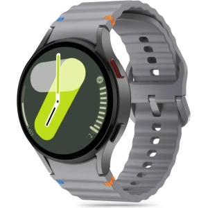 Kup Curea Tech-Protect Silicone Sport Samsung Galaxy Watch 4/5/5 Pro/6/7/FE Gri Crayon - THP3053 - {ean13} - Sklep Home Screen