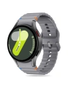 Tech-Protect Silicone Sport Samsung Galaxy Watch 4/5/5 Pro/6/7/FE Crayon Grey - Galaxy Watch7 44mm - Tech-Protect