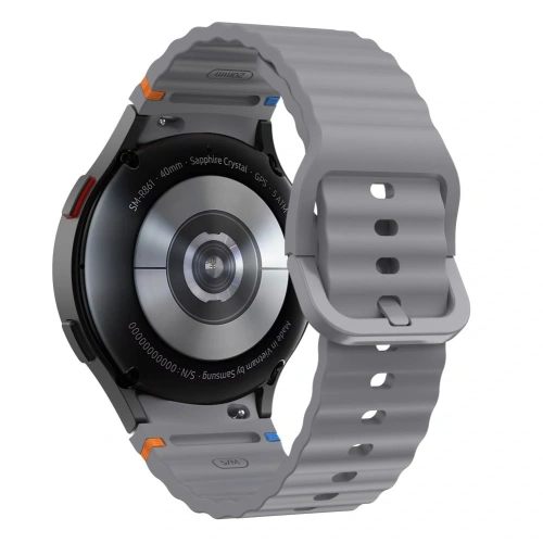 Kup Sportos szíj Tech-Protect szilikon Samsung Galaxy Watch 4/5/5 Pro/6/7/FE krétaszürke - THP3053 - {ean13} - Sklep Home Screen
