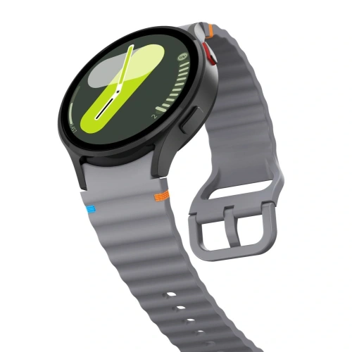 Buy Tech-Protect Silicone Sport Samsung Galaxy Watch 4/5/5 Pro/6/7/FE Crayon Grey - THP3053 - {ean13} - Home Screen Store Europe