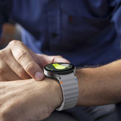 Kup Pásky Tech-Protect silikonové sportovní Samsung Galaxy Watch 4/5/5 Pro/6/7/FE Crayon Grey - THP3053 - {ean13} - Sklep Home Screen