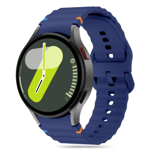 Buy Tech-Protect Silicone Sport Strap Samsung Galaxy Watch 4/5/5 Pro/6/7/FE Navy Blue - THP3055 - {ean13} - Home Screen Store Europe