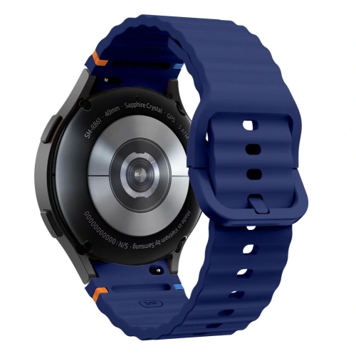 Buy Tech-Protect Silicone Sport Strap Samsung Galaxy Watch 4/5/5 Pro/6/7/FE Navy Blue - THP3055 - {ean13} - Home Screen Store Europe