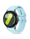 Tech-Protect Silicone Sport Strap Samsung Galaxy Watch 4/5/5 Pro/6/7/FE Sky Blue - Galaxy Watch7 44mm - Tech-Protect