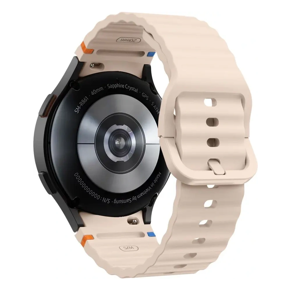 Pasek Tech-Protect Silicone Sport Samsung Galaxy Watch 4/5/5 Pro/6/7/FE Pink - Galaxy Watch7 44mm - Tech-Protect