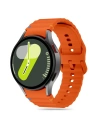 Tech-Protect Silicone Sport Strap for Samsung Galaxy Watch 4/5/5 Pro/6/7/FE Orange - Galaxy Watch7 44mm - Tech-Protect