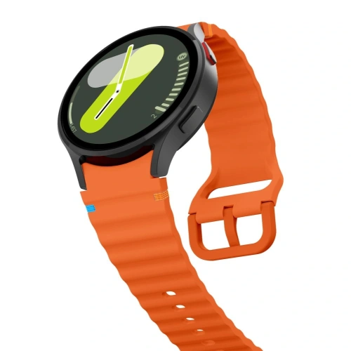 Buy Tech-Protect Silicone Sport Strap for Samsung Galaxy Watch 4/5/5 Pro/6/7/FE Orange - THP3058 - {ean13} - Home Screen Store Europe