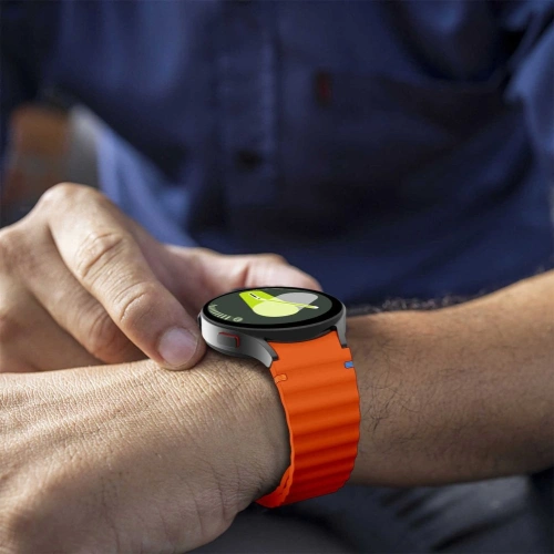 Buy Tech-Protect Silicone Sport Strap for Samsung Galaxy Watch 4/5/5 Pro/6/7/FE Orange - THP3058 - {ean13} - Home Screen Store Europe