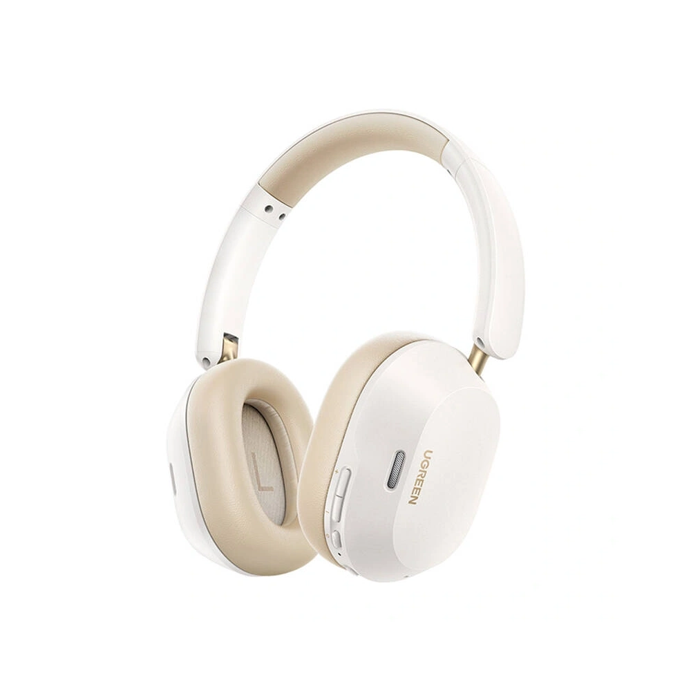 Bezprzewodowe słuchawki nauszne UGREEN HiTune Max 5C, Hybrid ANC, Bluetooth 5.4 białe - Słuchawki nauszne - Ugreen