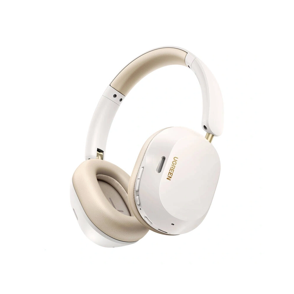 Bezprzewodowe słuchawki nauszne UGREEN HiTune Max 5C, Hybrid ANC, Bluetooth 5.4 białe - Słuchawki nauszne - Ugreen