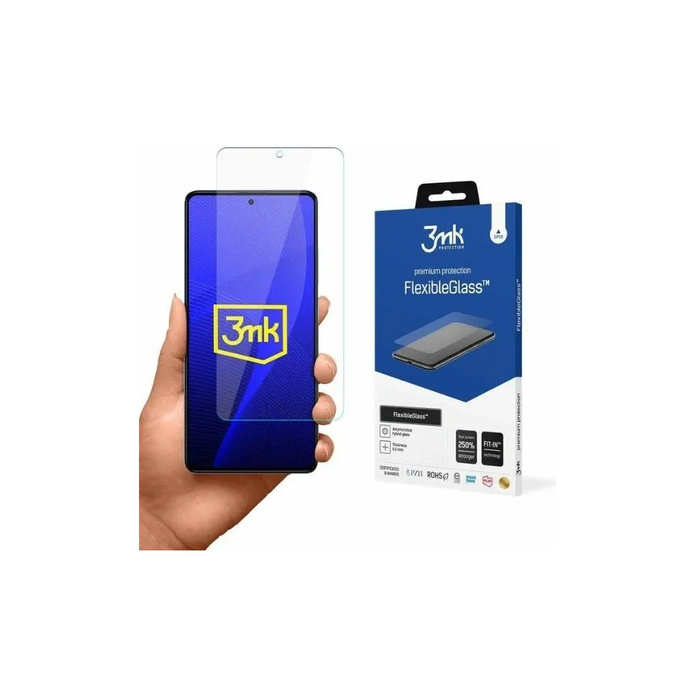 Szkło hybrydowe 3MK FlexibleGlass Redmi Note 12 5G - Redmi Note 12 - 3MK