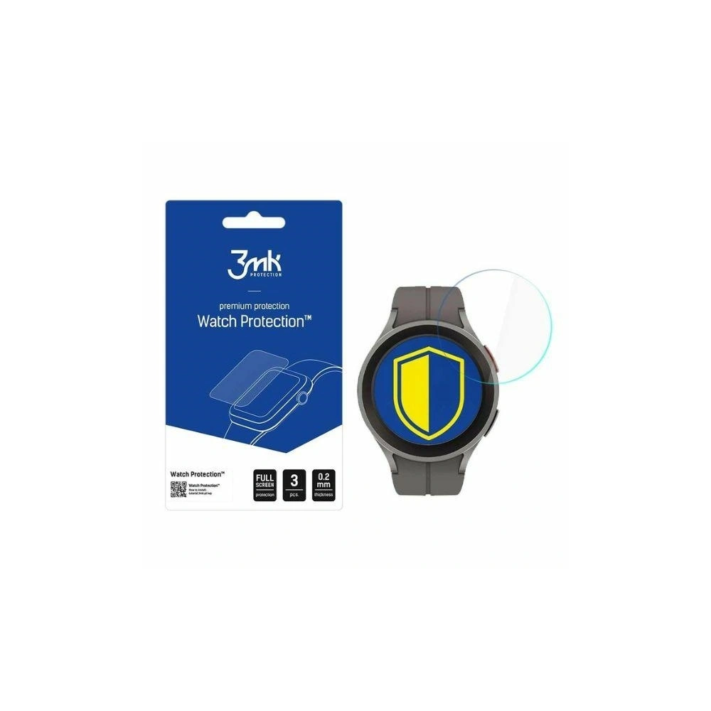 Szkło hybrydowe 3MK FlexibleGlass Watch Samsung Galaxy Watch 5 Pro 45mm - Galaxy Watch5 - 3MK