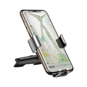 Buy Gravity car mount Baseus Metal Age to CD slot Silver - BSU887SLV - {ean13} - Home Screen Store Europe