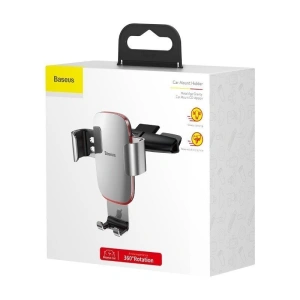 Buy Gravity car mount Baseus Metal Age to CD slot Silver - BSU887SLV - {ean13} - Home Screen Store Europe