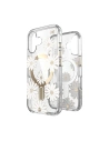 Etui Speck Presidio Lux ClickLock & MagSafe Apple iPhone 16 (Slunečnicové květiny / Čirý / Zlatý) - iPhone 16 - Speck