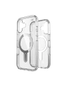Etui Speck Presidio Perfect-Clear ClickLock & MagSafe Apple iPhone 16 (Transparent / Finisaj Chrome / Argint Seren) - iPhone 16 - Speck