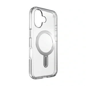 Kup Etui Speck Presidio Perfect-Clear ClickLock & MagSafe Apple iPhone 16 (Clear / Chrome Finish / Serene Silver) - SPK616 - {ean13} - Sklep Home Screen