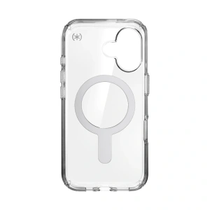Kup Etui Speck Presidio Perfect-Clear ClickLock & MagSafe Apple iPhone 16 (Clear / Chrome Finish / Serene Silver) - SPK616 - {ean13} - Sklep Home Screen