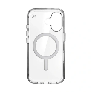 Kup Etui Speck Presidio Perfect-Clear MagSafe Apple iPhone 16 (Clear / Chrome Finish / Serene Silver) - SPK617 - {ean13} - Sklep Home Screen