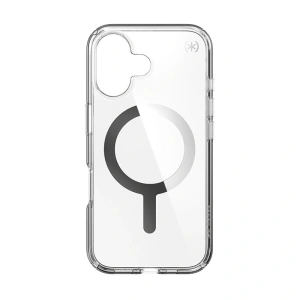 Kup Etui Speck Presidio Perfect-Clear MagSafe Apple iPhone 16 (Clear / Chrome Finish / Serene Silver) - SPK617 - {ean13} - Sklep Home Screen
