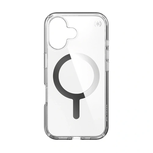 Buy Case Speck Presidio Perfect-Clear MagSafe Apple iPhone 16 (Clear / Chrome Finish / Serene Silver) - SPK617 - {ean13} - Home Screen Store Europe