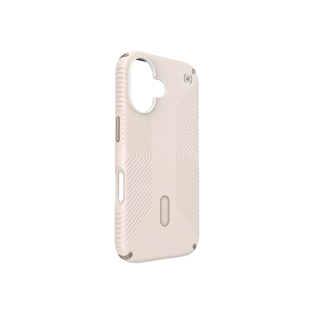 Etui Speck Presidio2 Grip ClickLock & MagSafe Apple iPhone 16 (Bleached Bone / Heirloom Gold / Hazel Brown) - iPhone 16 - Speck