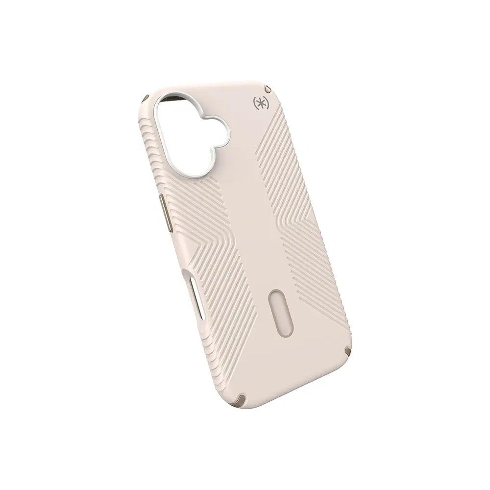 Etui Speck Presidio2 Grip ClickLock & MagSafe Apple iPhone 16 (Bleached Bone / Heirloom Gold / Hazel Brown) - iPhone 16 - Speck