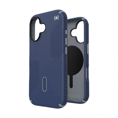 Kup Etui Speck Presidio2 Grip ClickLock & MagSafe Apple iPhone 16 (Coastal Blue / Dust Grey / White) - SPK621 - {ean13} - Sklep Home Screen