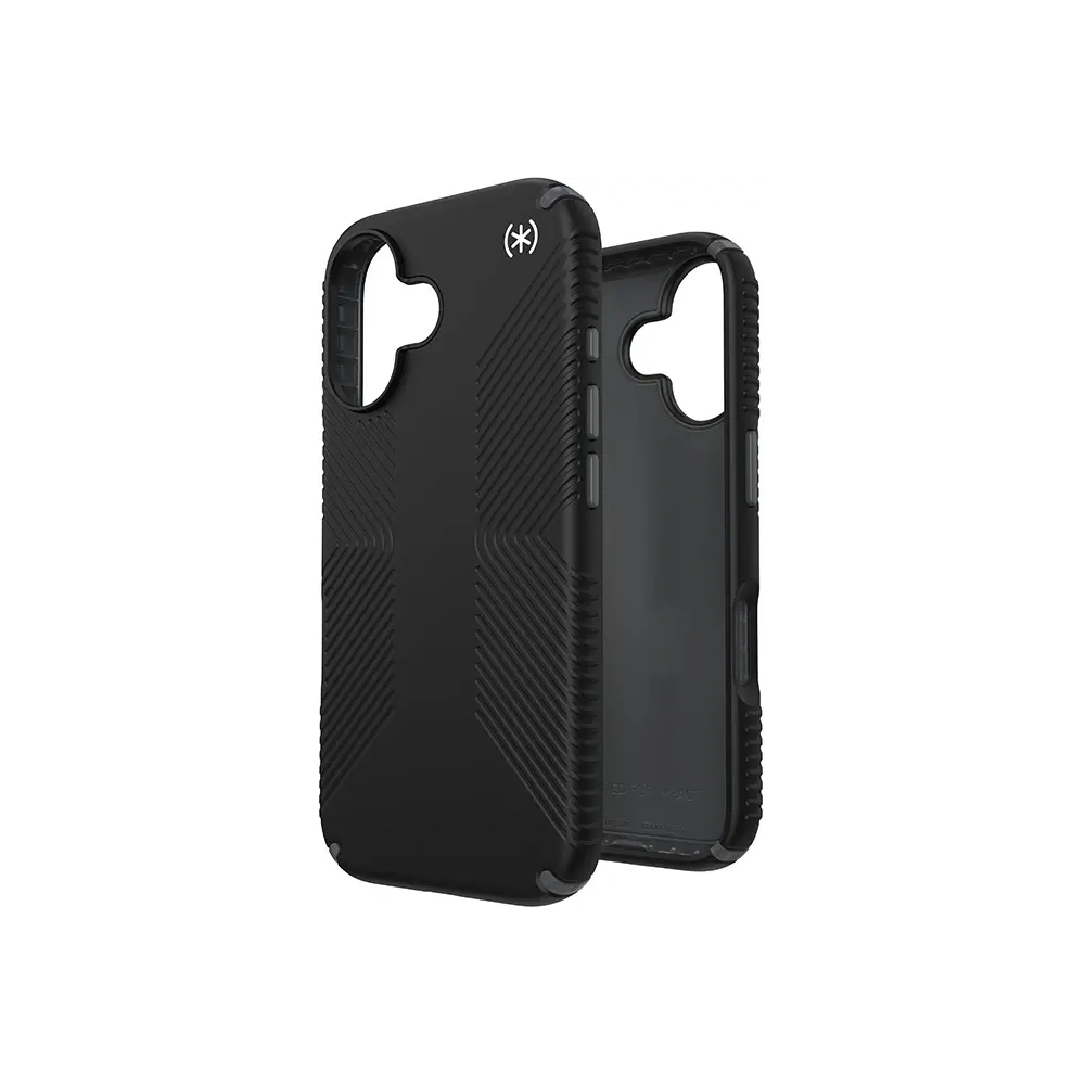 Etui Speck Presidio2 Grip Apple iPhone 16 (Black / Slate Grey / White) - iPhone 16 - Speck