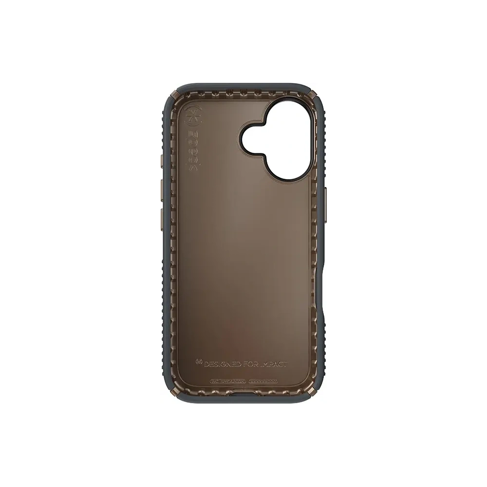 Etui Speck Presidio2 Grip Apple iPhone 16 (Charcoal Grey / Cool Bronze / White) - iPhone 16 - Speck