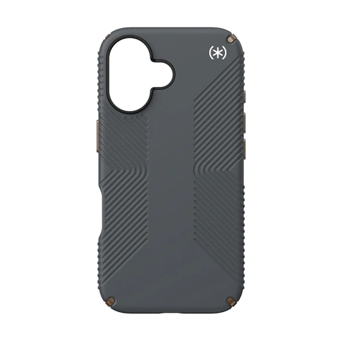 Buy Case Speck Presidio2 Grip Apple iPhone 16 (Charcoal Grey / Cool Bronze / White) - SPK624 - {ean13} - Home Screen Store Europe