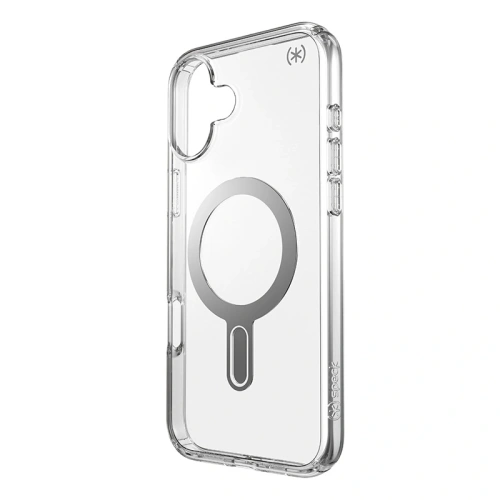 Kup Case Speck Presidio Perfect-Clear ClickLock & MagSafe für Apple iPhone 16 Plus (Klar / Chrom-Finish / Serene Silver) - SPK633 - {ean13} - Sklep Home Screen