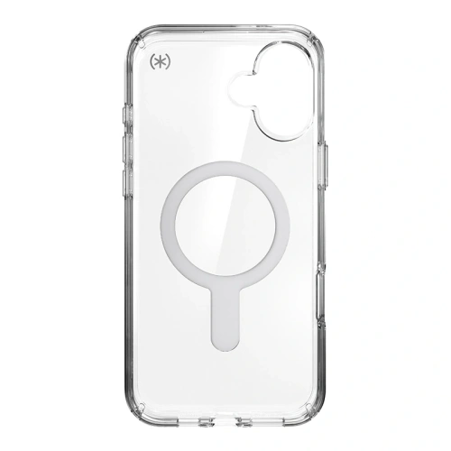 Kup Case Speck Presidio Perfect-Clear ClickLock & MagSafe für Apple iPhone 16 Plus (Klar / Chrom-Finish / Serene Silver) - SPK633 - {ean13} - Sklep Home Screen