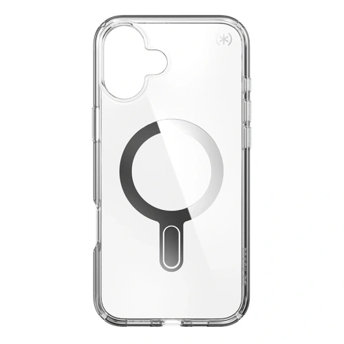 Kup Case Speck Presidio Perfect-Clear ClickLock & MagSafe für Apple iPhone 16 Plus (Klar / Chrom-Finish / Serene Silver) - SPK633 - {ean13} - Sklep Home Screen