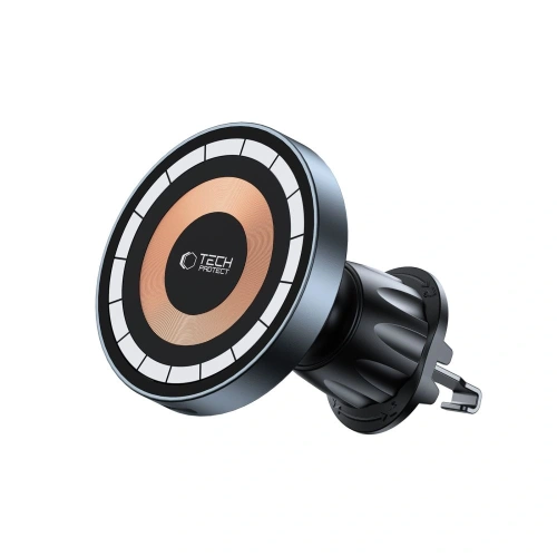 Kup Auto-Halterung für Lüftungsgitter / für die Windschutzscheibe mit 15W Ladegerät Tech-Protect MM15W-V5 Magnetic MagSafe - THP3059 - {ean13} - Sklep Home Screen
