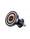 Buy Car holder for grille / on window / on dashboard with 15W charger Tech-Protect MM15W-V5 Magnetic MagSafe Black - THP3059 - {ean13} - Home Screen Store Europe