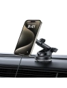 Buy Car holder for grille / on window / on dashboard with 15W charger Tech-Protect MM15W-V5 Magnetic MagSafe Black - THP3059 - {ean13} - Home Screen Store Europe