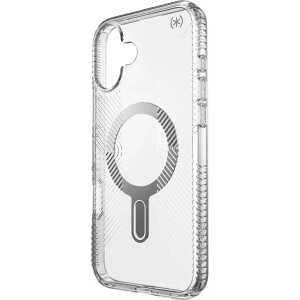 Kup Etui Speck Presidio Perfect-Clear Grip ClickLock & MagSafe Apple iPhone 16 Plus (Transparent / Finisaj Crom / Argint Serafic) - SPK635 - {ean13} - Sklep Home Screen