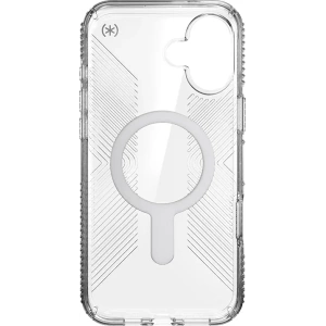 Buy Case Speck Presidio Perfect-Clear Grip ClickLock & MagSafe Apple iPhone 16 Plus (Clear / Chrome Finish / Serene Silver) - SPK635 - {ean13} - Home Screen Store Europe