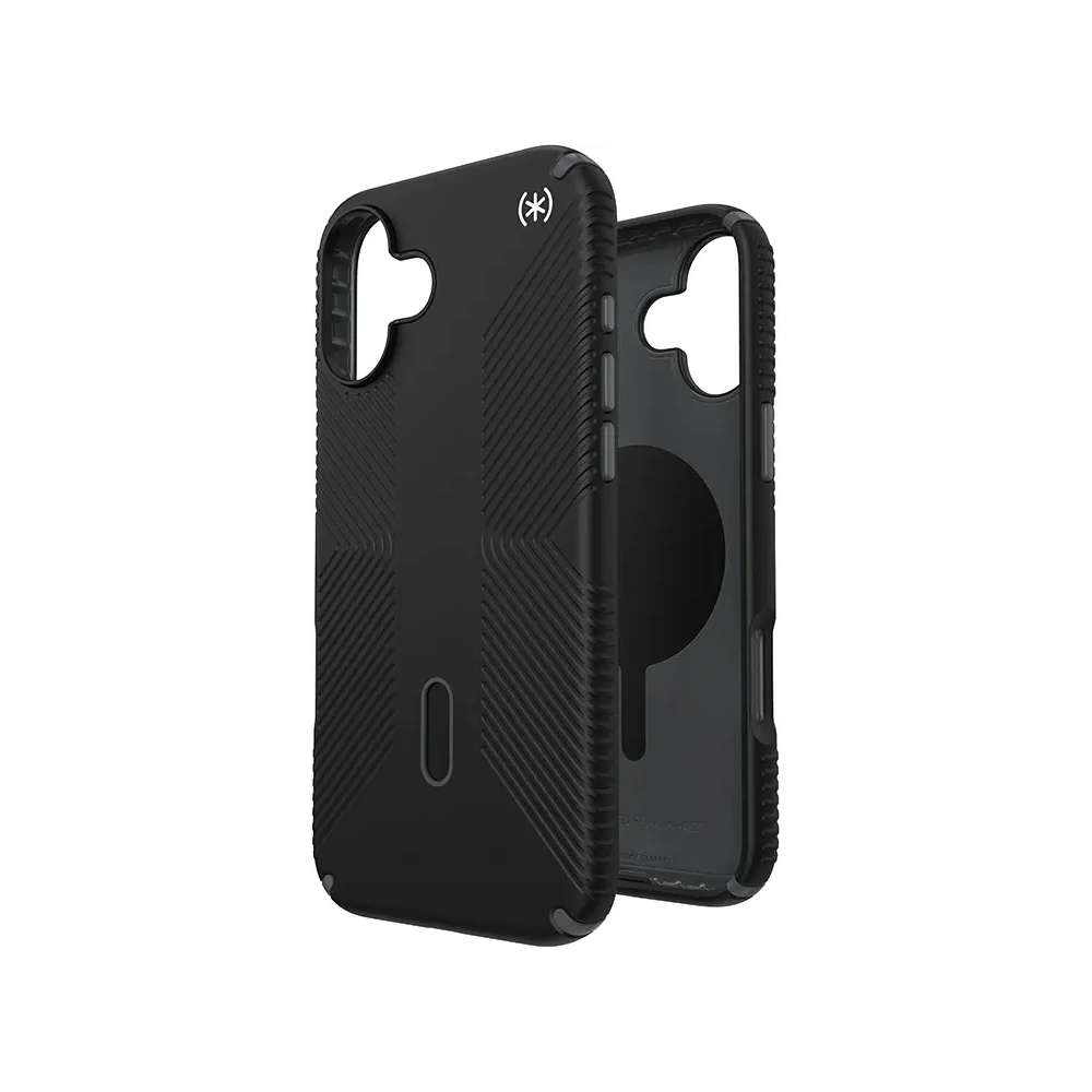 Etui Speck Presidio2 Grip ClickLock & MagSafe Apple iPhone 16 Plus (Black / Slate Grey / White) - iPhone 16 Plus - Speck