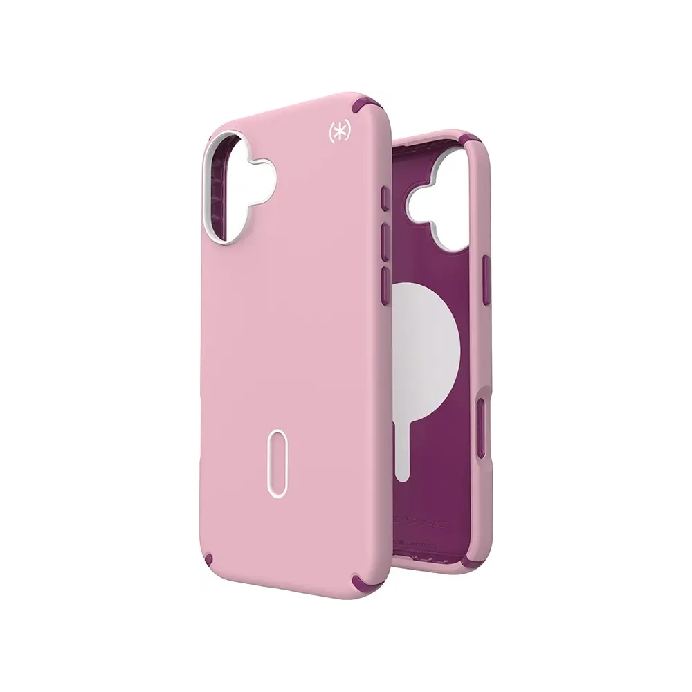 Etui Speck Presidio2 Pro ClickLock & MagSafe Apple iPhone 16 Plus (Wednesday Pink / Boysenberry Purple / White) - iPhone 16 Plus - Speck