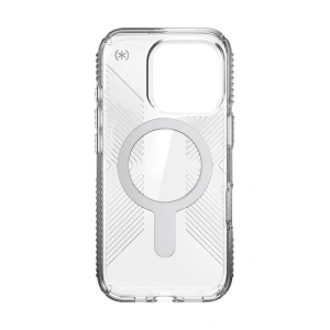 Buy Case Speck Presidio Perfect-Clear Grip ClickLock & MagSafe Apple iPhone 16 Pro (Clear / Chrome Finish / Serene Silver) - SPK650 - {ean13} - Home Screen Store Europe