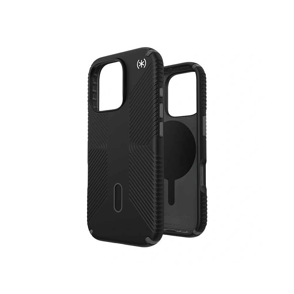 Etui Speck Presidio2 Grip ClickLock & MagSafe Apple iPhone 16 Pro (Black / Slate Grey / White) - iPhone 16 Pro - Speck
