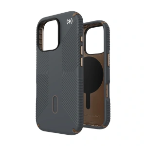 Buy Case Speck Presidio2 Grip ClickLock & MagSafe Apple iPhone 16 Pro (Charcoal Grey / Cool Bronze / White) - SPK653 - {ean13} - Home Screen Store Europe