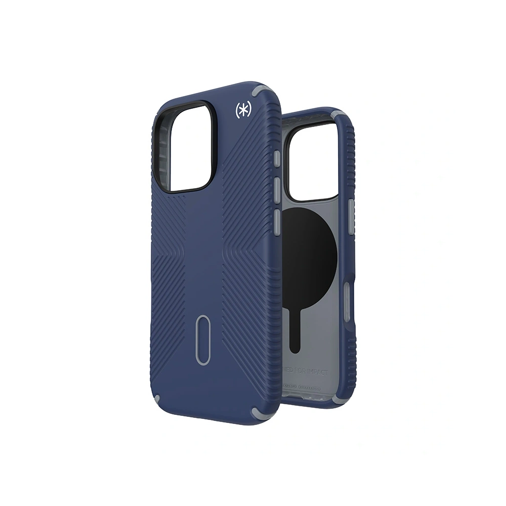 Etui Speck Presidio2 Grip ClickLock & MagSafe Apple iPhone 16 Pro (Coastal Blue / Dust Grey / White) - iPhone 16 Pro - Speck