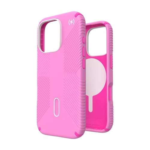 Buy Case Speck Presidio2 Grip ClickLock & MagSafe Apple iPhone 16 Pro (True Pink / Shocking Pink / White) - SPK656 - {ean13} - Home Screen Store Europe