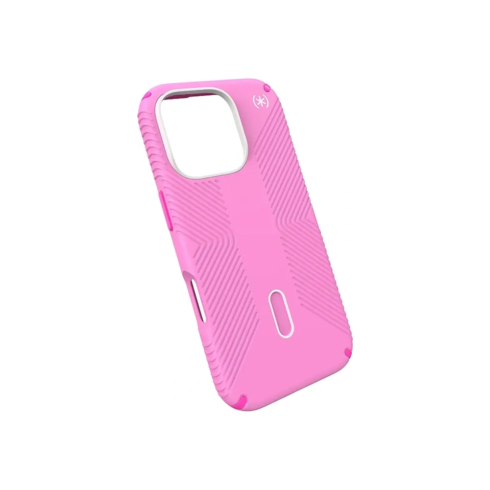 Etui Speck Presidio2 Grip ClickLock & MagSafe Apple iPhone 16 Pro (True Pink / Shocking Pink / White) - iPhone 16 Pro - Speck