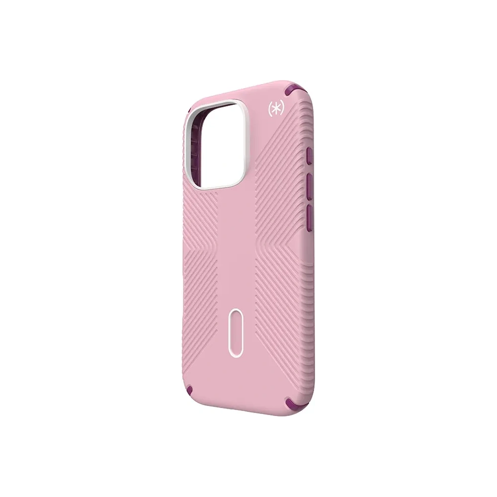Etui Speck Presidio2 Grip ClickLock & MagSafe Apple iPhone 16 Pro (Wednesday Pink / Boysenberry Purple / White) - iPhone 16 Pro - Speck