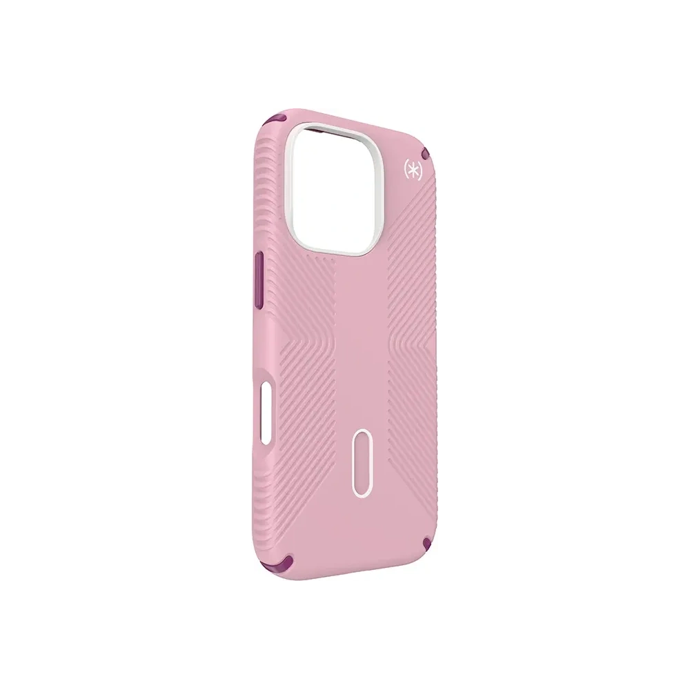 Etui Speck Presidio2 Grip ClickLock & MagSafe Apple iPhone 16 Pro (Wednesday Pink / Boysenberry Purple / White) - iPhone 16 Pro - Speck